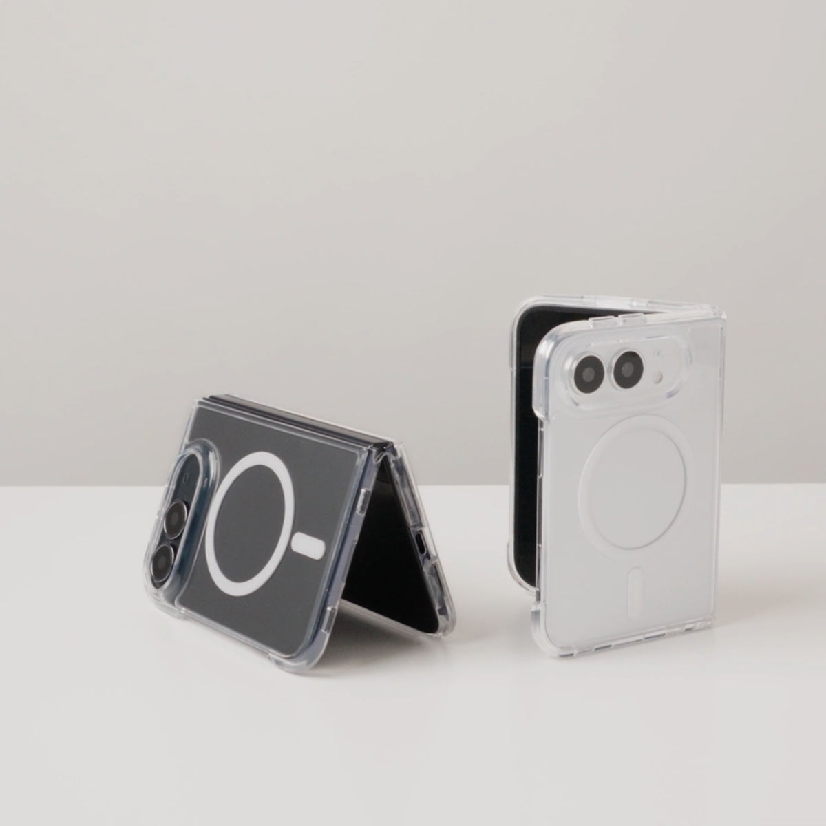 SwitchEasy Crush M Magnetic Protective Clear Case for iPhone Duo - Delivers 85% Optical Transmission