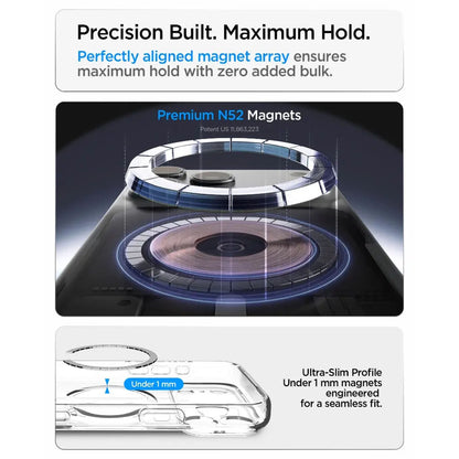 Spigen Ultra Hybrid MagFit Magnetic Case for iPhone 18 Pro Max / 18 Pro / 17 Pro Max / 17 Pro