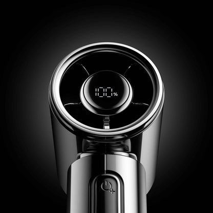 Jisulife Life9s 5000mAh CHROME Series 22H Long Battery 10 m/s Strong Airflow Slim Fan
