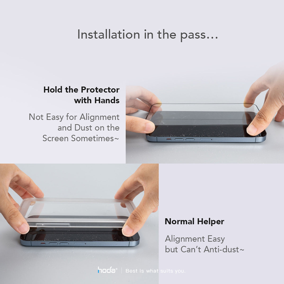 Hoda Matte with Anti-Reflection Full Coverage Screen Protector for iPhone 18 Pro Max / 18 Pro