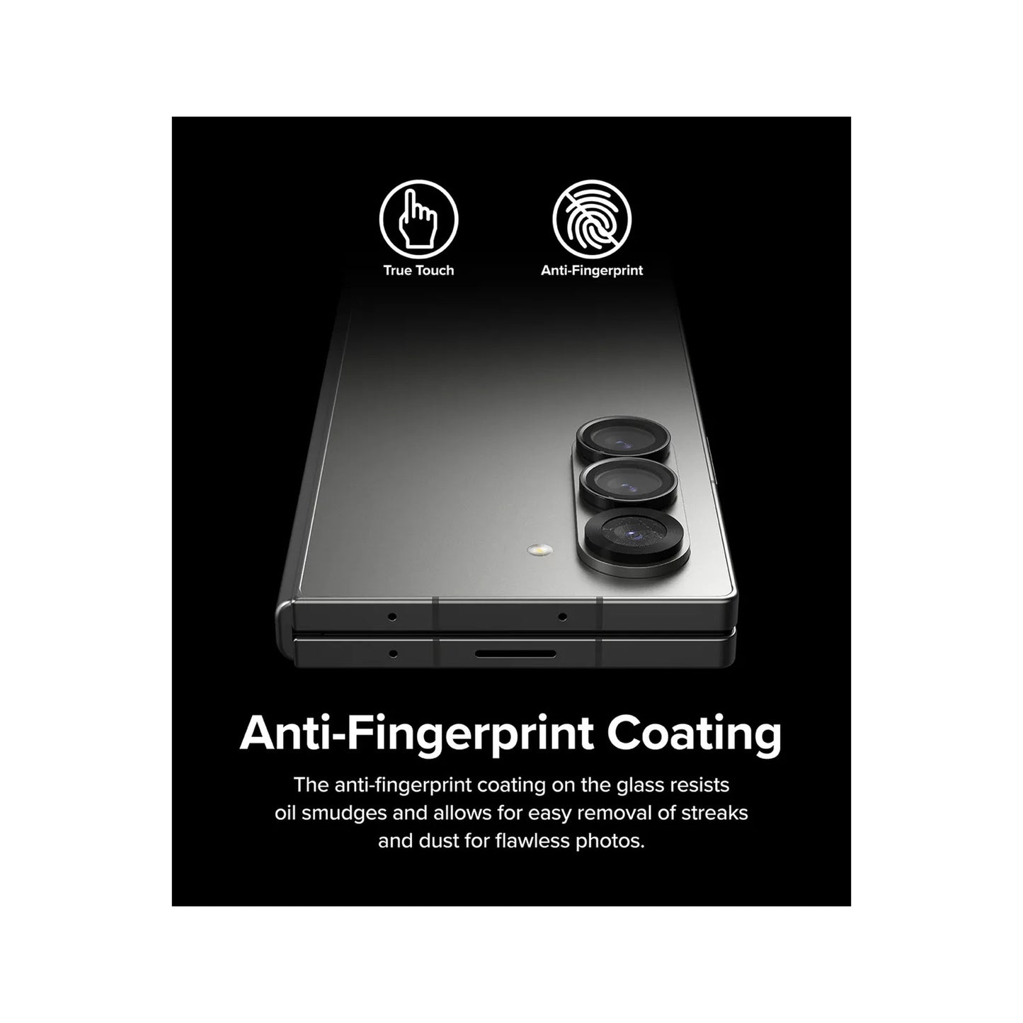 Ringke Camera Lens Protector Frame Glass for Samsung Galaxy Z Fold 6