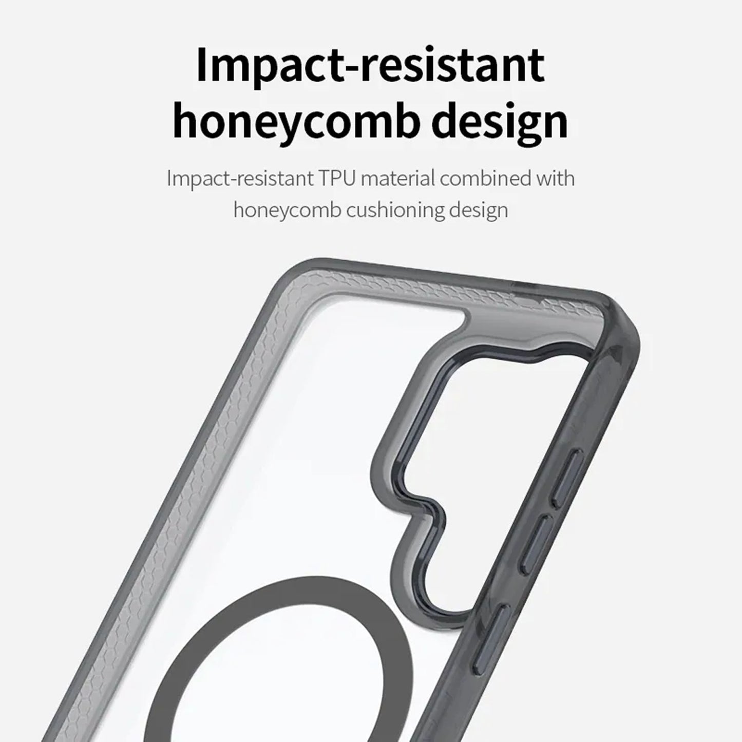 HODA Rough Case with Magnet Military Standard for Samsung Galaxy S26 Ultra / S25 Ultra / S24 Series