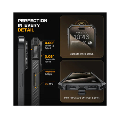 SUPCASE Unicorn Beetle Grip for iPhone 16 Series with Camera Control Button and Kickstand - Forexengineer -Malaysia