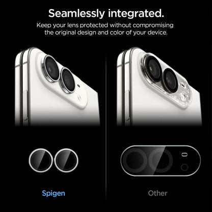 [2 Pack] Spigen Glas.tR EZ Fit Optik Pro Lens Protector for iPhone Duo with Auto-alignment Installation Kit