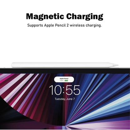 SwitchEasy Origami Nude Flexi-Folding Folio Clear Case for iPad Air 13" M4/M3/M2 (2026/2025/2024) / iPad Pro 12.9" (2022-2018)