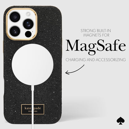 Kate Spade Crystal Pave Case for iPhone 16 Pro Max - Magsafe Compatible