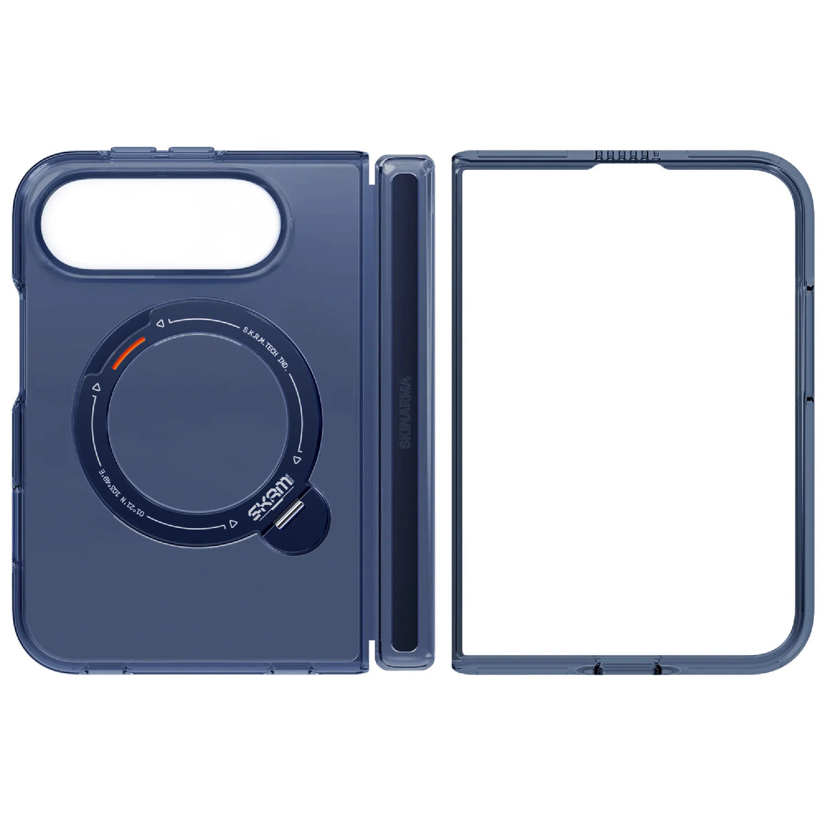 Skinarma Saido XE Magnetic Case for iPhone Duo with Full Hinge Protection and Rotating Metallic Stand