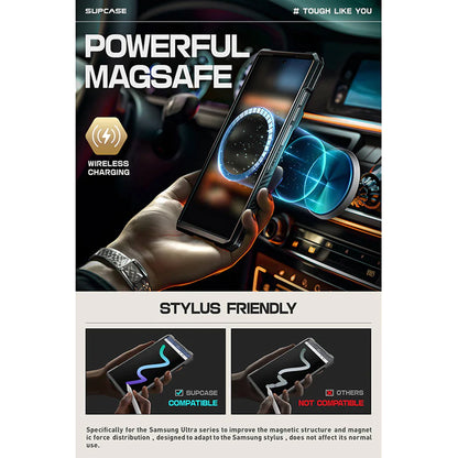 Supcase Unicorn Beetle Mag XT Magnetic Case for Samsung Galaxy S25 Ultra / S24 Ultra with Built-in Lens Protection and Stand - Forexengineer -Malaysia- 843439138957-843439156609-843439138964-843439156616-843439138971-843439156623-843439139220--843439139213-