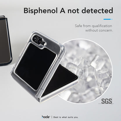 Hoda Crystal Pro Glass Case Military Standard for Samsung Z Flip 5 / Z Fold 5 - Clear - Forexengineer -Malaysia- 4711441975753-4711441975739