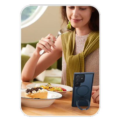 TORRAS UPRO Ostand Spin Series for Samsung Galaxy S24 Ultra - Magsafe Compatible - Forexengineer -Malaysia- 6938075664497