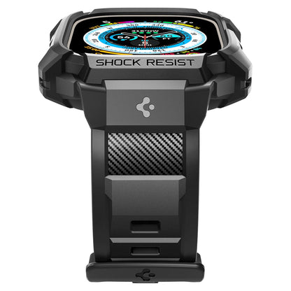 Spigen Rugged Armor Pro for Apple Watch Ultra 2 / Ultra - 49mm - Adjustable Band + Protective Cover - Forexengineer -Malaysia- 8809811868791-8809811868807-8809896742733