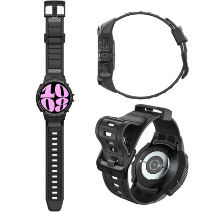 [ Case and Band ] Spigen Rugged Armor Pro for Samsung Watch - Black - Forexengineer -Malaysia- 8809896748018-8809896748049-8809896748117-8809811867268-8809811868197-8809811868241-8809896748070