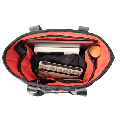 SKINARMA FARDEL Utility Tote Bag - 2D Printing with Water-resistant Zip and Fabric - Forexengineer -Malaysia- 8886461244724-8886461244731-8886461244748