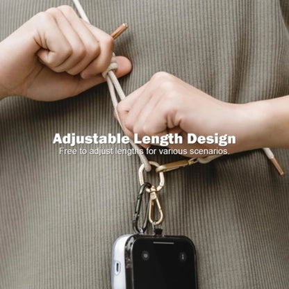 MAGEASY 6mm Rope Strap + Strap Card - Phone Lanyard Adjustable Length - Forexengineer -Malaysia- 4895241114809-4895241114816-4895241114823-4895241114830-4895241114847-4895241114854-4895241114861-4895241114878-4895241114885