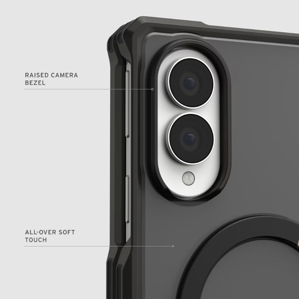UAG Mouve XTE Magnetic Case for Samsung Galaxy Z Fold 8 with Build-in Kickstand