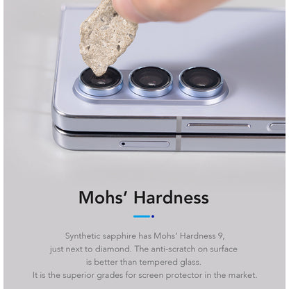 Hoda Sapphire Lens Protector for Samsung Z Flip 5 / Z Fold 5 - Flamed Titanium - Forexengineer -Malaysia- 4711441975616-4711441975630