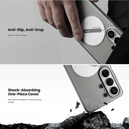 AULUMU Frosted Glow Case for Samsung Galaxy S26 Ultra - Magsafe Compatible