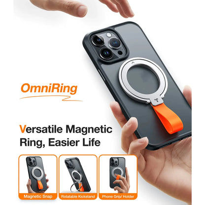 Torras Omni Ring Magnetic Phone Grip Holder Kickstand for iPhone MagSafe Series / MagSafe Case - Forexengineer -Malaysia- 6938075667375-6938075667382-6938075667368-6938075667344-6938075667351