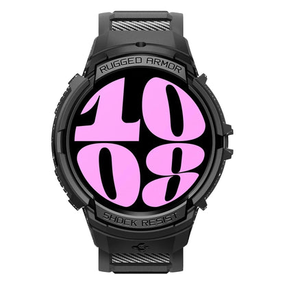 [ Case and Band ] Spigen Rugged Armor Pro for Samsung Watch - Black - Forexengineer -Malaysia- 8809896748018-8809896748049-8809896748117-8809811867268-8809811868197-8809811868241-8809896748070