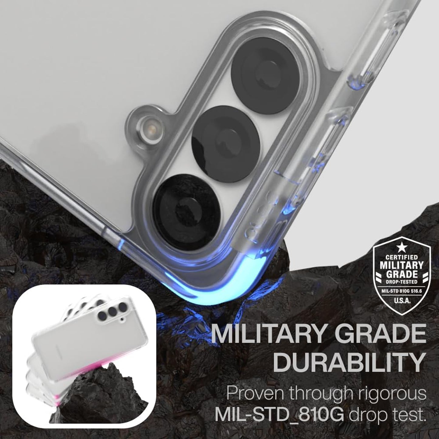 PLES Lepi Air Layer Magnetic Case for Samsung Galaxy S26 Series - Dual-Line Air Layer Bumper Protection
