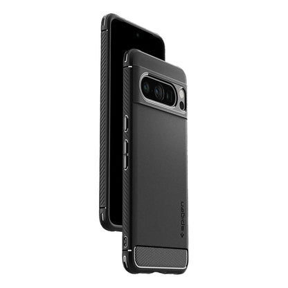 Spigen Rugged Armor for Google Pixel 8 Pro / Pixel 8 - Matte Black - Forexengineer -Malaysia