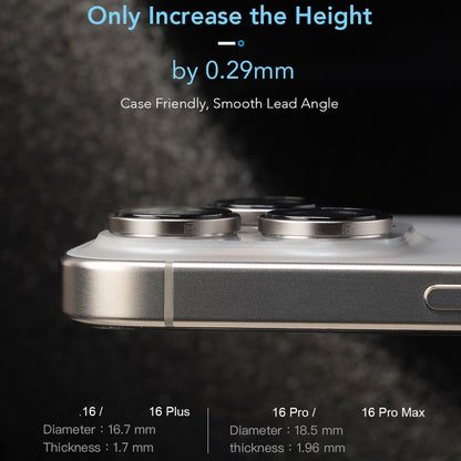 Hoda Sapphire Lens Protector for iPhone 16 Series - With Helper - Forexengineer -Malaysia