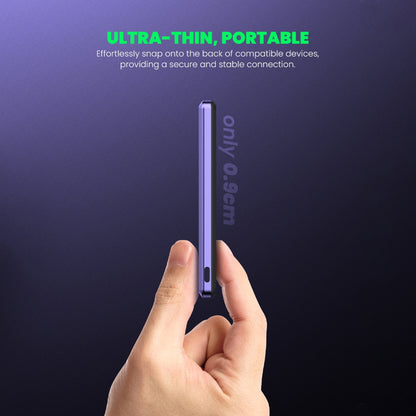 Black Shark 5000mAh Blade MagSafe Power Bank & Type-C PD 20W Fast Charging - Forexengineer -Malaysia- 6975498360537-6975498360506