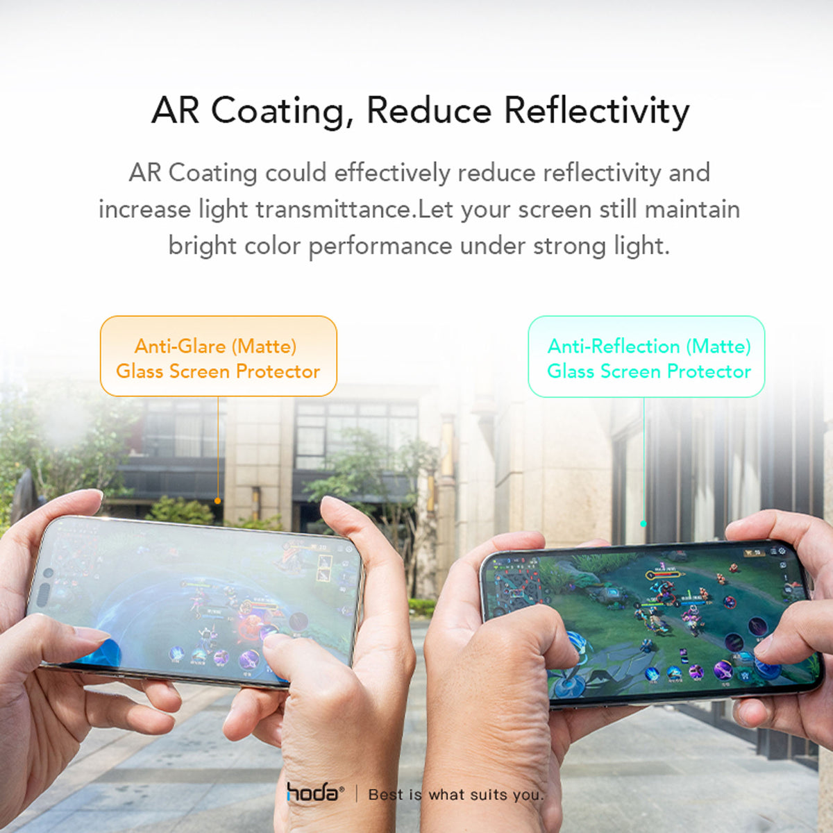 Hoda Matte with Anti-Reflection Full Coverage Screen Protector for iPhone 18 Pro Max / 18 Pro