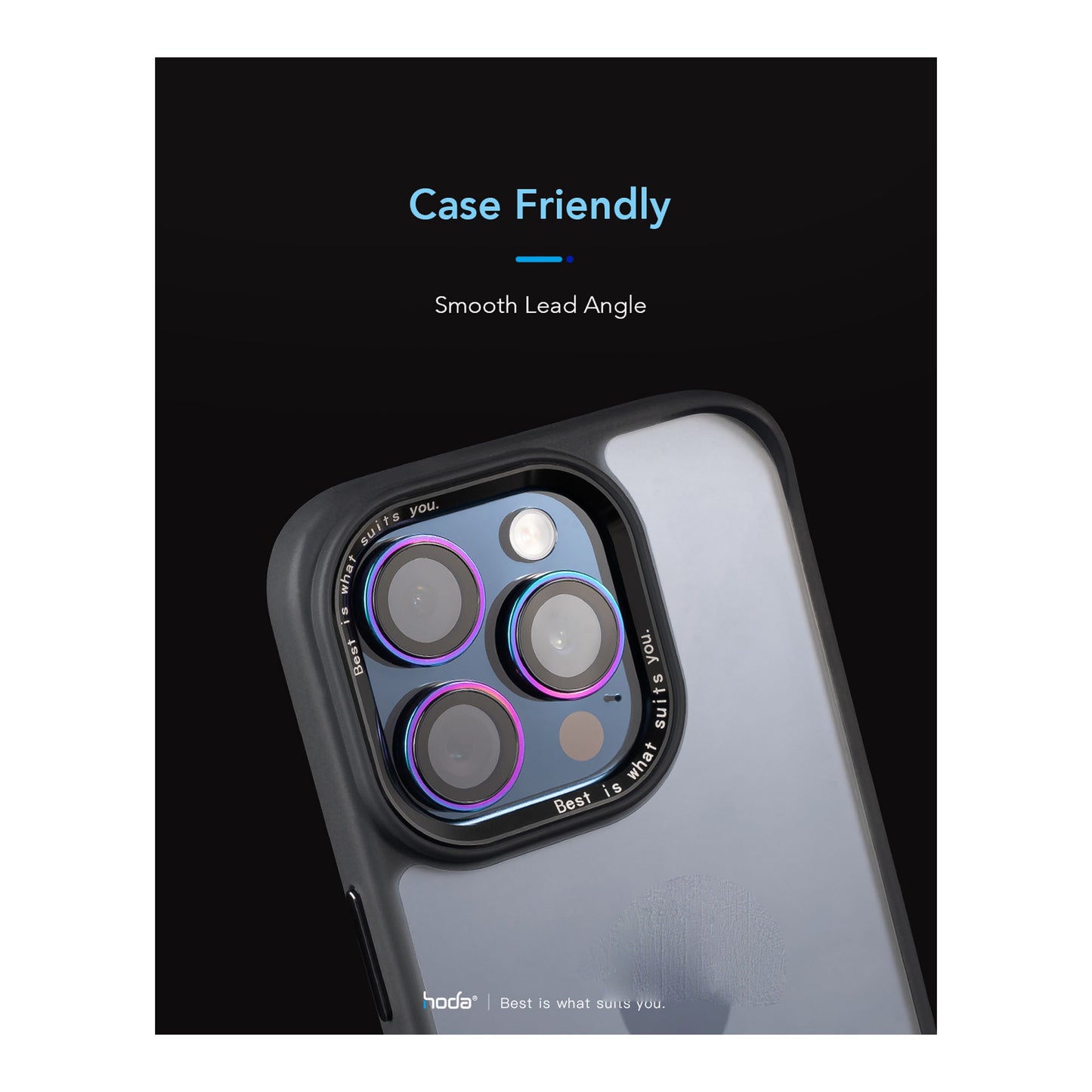 Hoda Sapphire Lens Protector for iPhone 16 Series - With Helper