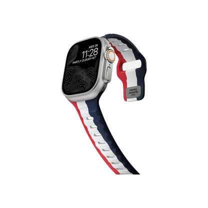 Nomad Sport Band for Apple Watch 49mm / 46mm / 45mm / 44mm / 42mm - Limited Edition Summer Games 2024 - Forexengineer -Malaysia