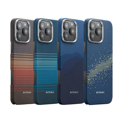 PITAKA Tactile Woven Case for iPhone 16 Series- Magsafe Compatible - Forexengineer -Malaysia