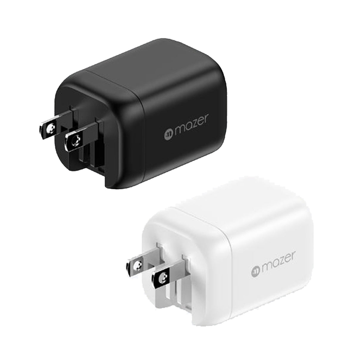 Mazer Prestige GaN Mini 60W Dynamic Power Wall Adaptor Charger Fast Charging ( 2 Ports )
