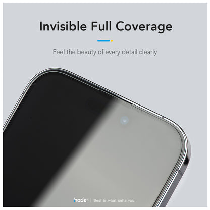Hoda Tempered Glass Screen Protector for iPhone 15 Series ( Dust Free Helper Included ) 0.33mm Full Coverage - Clear - Forexengineer -Malaysia- 4711441972196-4711441972189-4711441972172-4711441972165