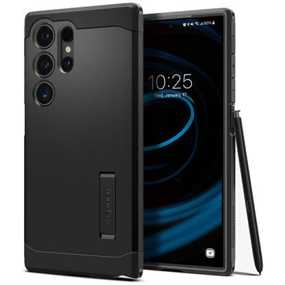 Spigen Tough Armor for Samsung Galaxy S24 Series - With a built-in Kickstand - Forexengineer -Malaysia- 8809971221870-8809971222143-8809971222358-8809971221856-8809971222129-8809971222334-8809971221863-8809971222136-8809971222341