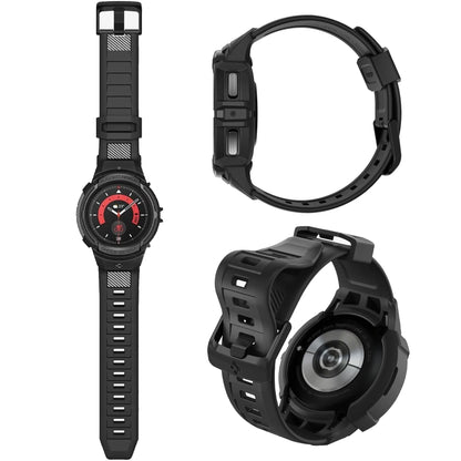 [ Case and Band ] Spigen Rugged Armor Pro for Samsung Watch - Black - Forexengineer -Malaysia- 8809896748018-8809896748049-8809896748117-8809811867268-8809811868197-8809811868241-8809896748070
