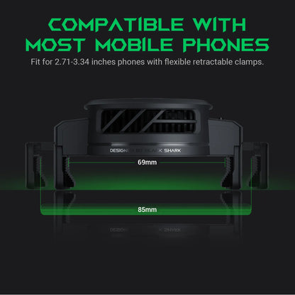 Black Shark Fun Cooler 3 for Gaming , Ultra-High Speed Cooling Fan Universal Compatibility - Forexengineer -Malaysia- 6971409207311