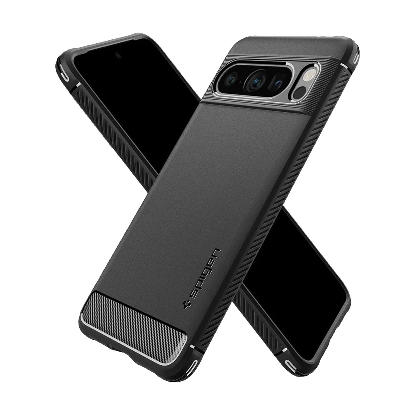 Spigen Rugged Armor for Google Pixel 8 Pro / Pixel 8 - Matte Black