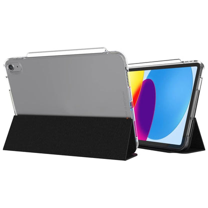 ZAGG Crystal Palace Folio Case for iPad A16 11th Gen ( 2025 ) / iPad 10.9” 10th Gen ( 2022 ) - Clear - Forexengineer -Malaysia- 840056178496