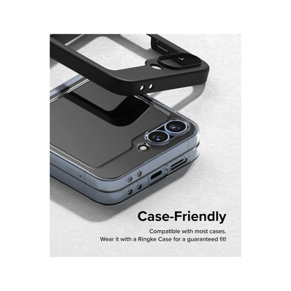 [2 PACK] Ringke Cover Display Tempered Glass for Samsung Galaxy Z Flip 6 - Clear - Forexengineer -Malaysia- 8809961787058