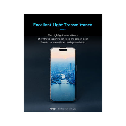Hoda Sapphire Screen Protector for iPhone 16 Series - Dust Free Helper Lite Included - Forexengineer -Malaysia