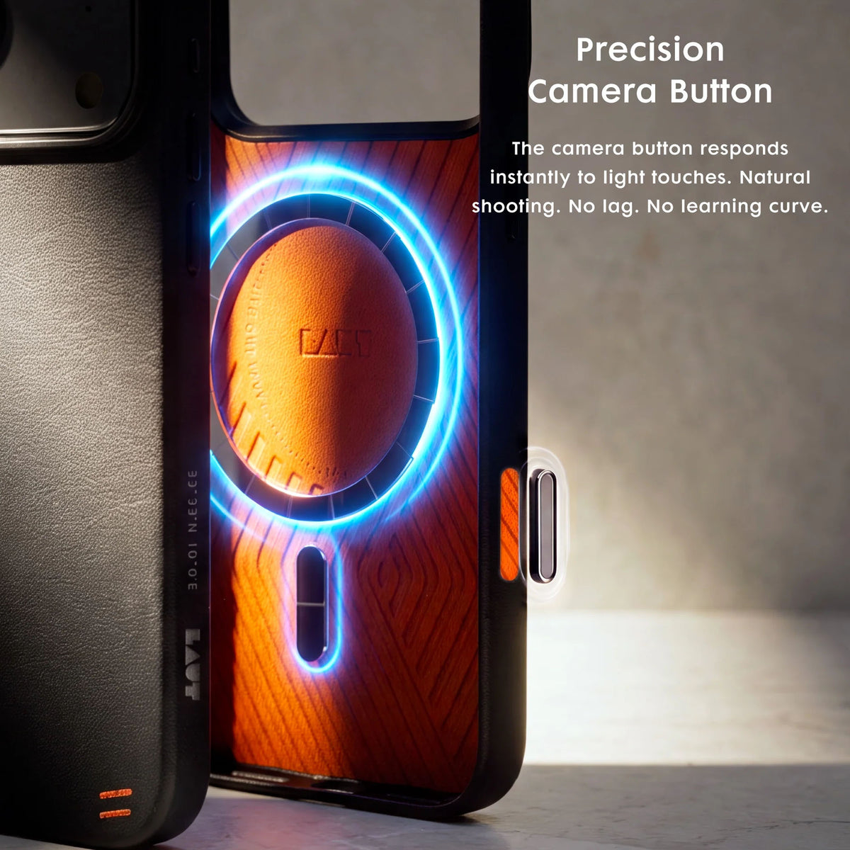 Laut Luxedge Vegan Leather Case with Camera Stand for iPhone 18 Pro Max / 18 Pro / 17 Pro Max / 17 Pro with Camera Control Button