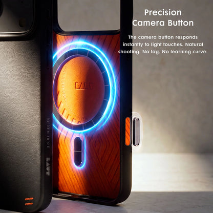 Laut Luxedge Vegan Leather Case with Camera Stand for iPhone 18 Pro Max / 18 Pro / 17 Pro Max / 17 Pro with Camera Control Button