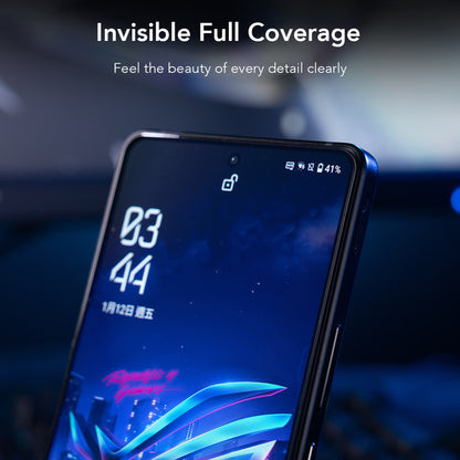 HODA 0.21mm 2.5D Full Coverage Tempered Glass Screen Protector for ASUS ROG Phone 8 / 8 Pro - Clear - Forexengineer -Malaysia- 4711441977344