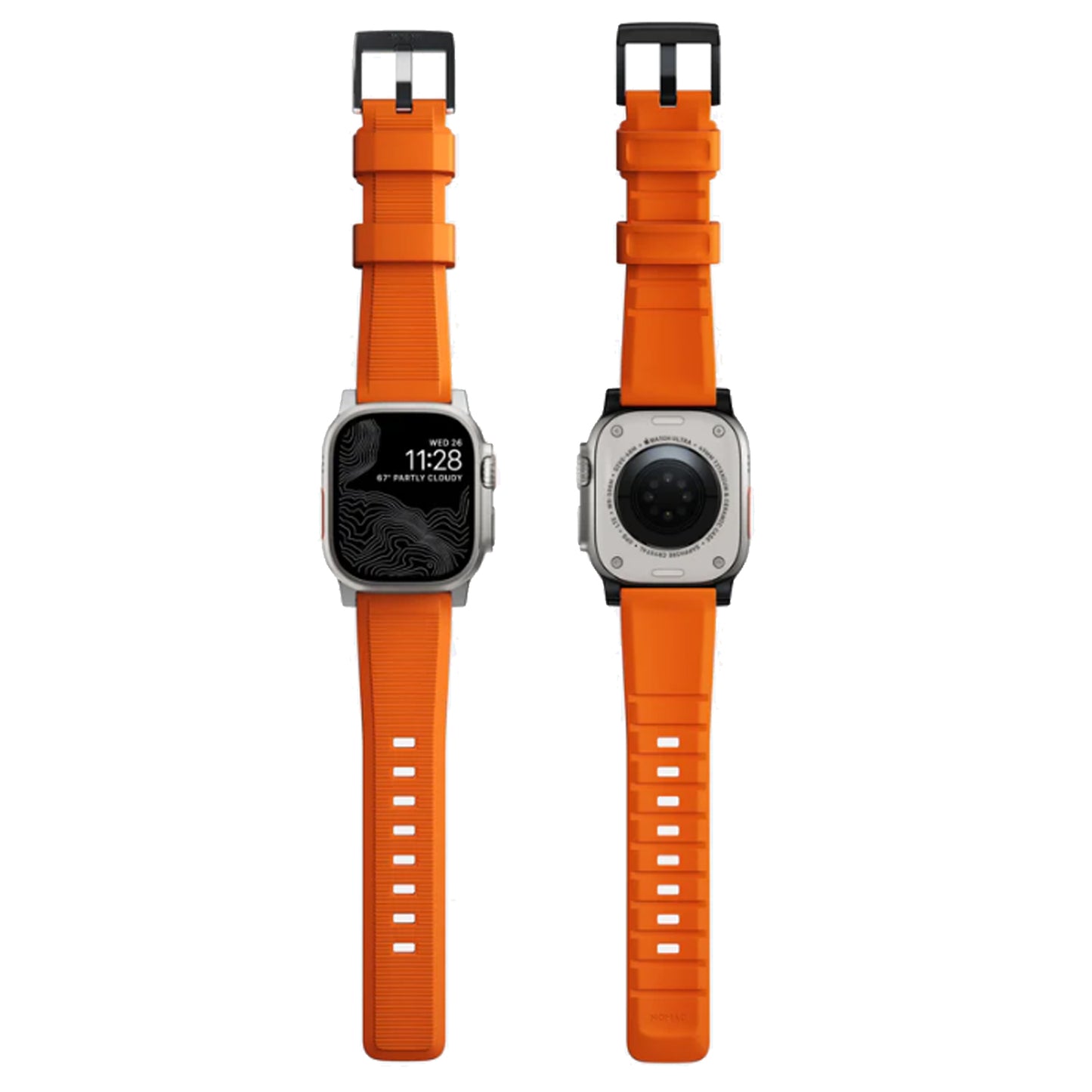 Nomad Rugged Band for Apple Watch all Series use 49mm / 45mm / 44mm / 42mm )