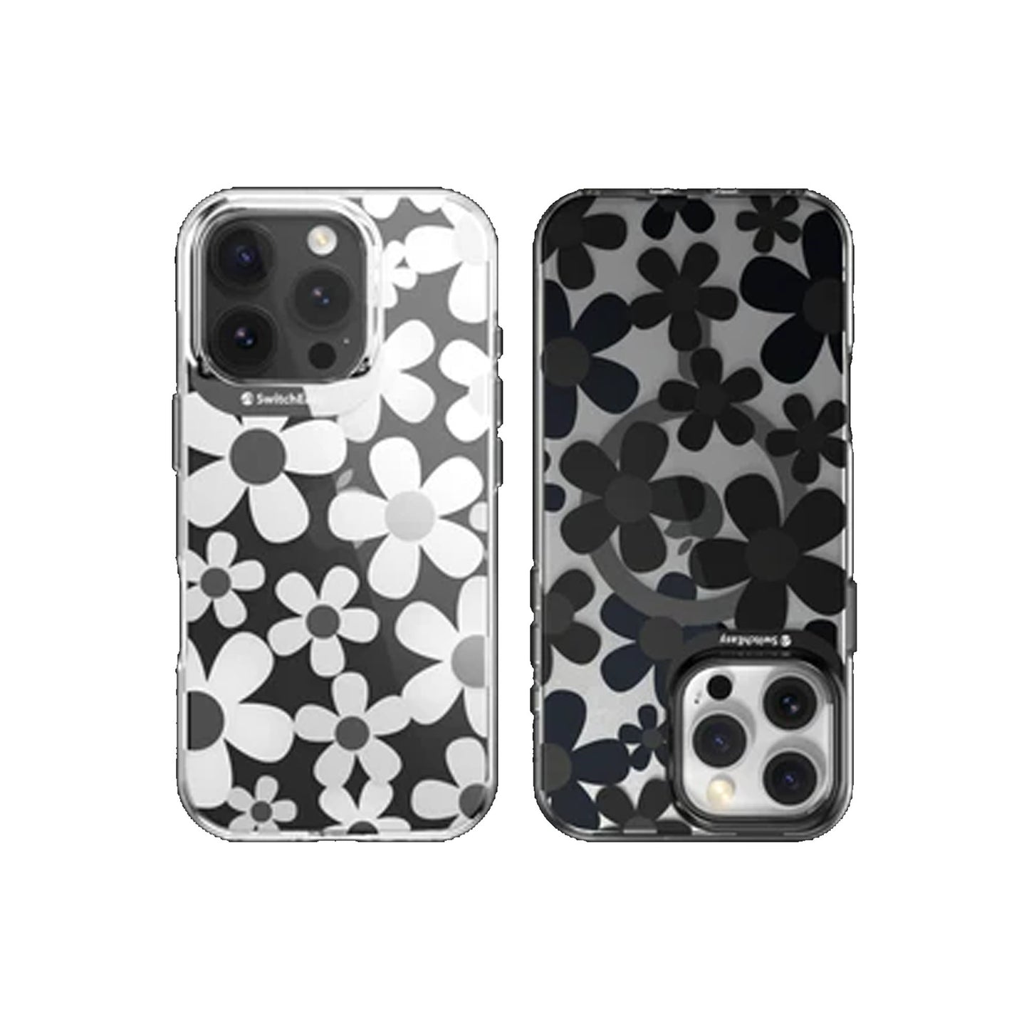 SwitchEasy Fleur M 3D Patterned for iPhone 16 Series - MagSafe Compatible