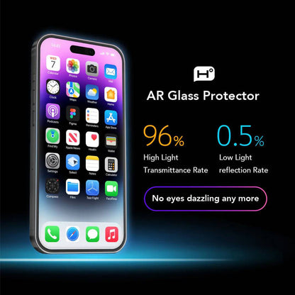 Hoda Anti-Reflection Full Coverage Tempered Glass Screen Protector for iPhone 18 Pro Max / 18 Pro with Dust-Free Helper
