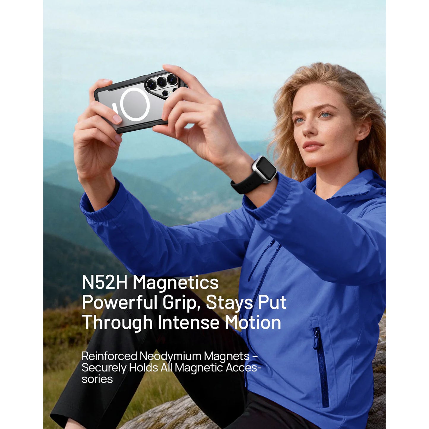 Raptic Shield Classic Magnetic Phone Case for Samsung Galaxy S26 Ultra