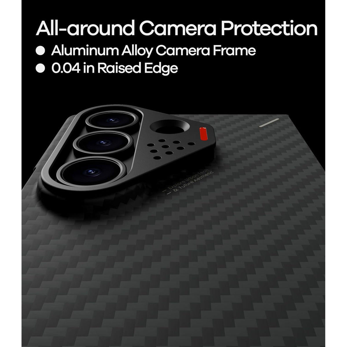 AULUMU SF8 Ultra-Slim Aramid Fiber Case for Samsung Galaxy Z Fold 8 Ultra-Slim Magnetic Case