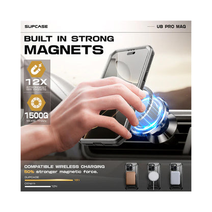 SUPCASE Unicorn Beetle PRO MAG for iPhone 16 Series - Built-in Screen Protector and Kickstand - Forexengineer -Malaysia