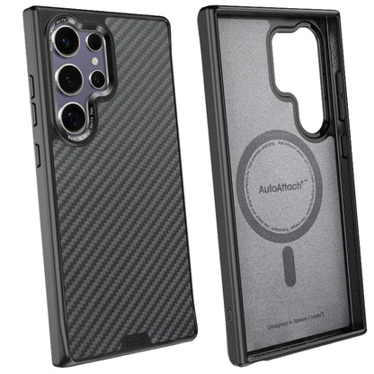 HODA DIVERSE Case with Magnet for Samsung Galaxy S24 Ultra Military Standard - Kevlar - Forexengineer -Malaysia- 4711441976644